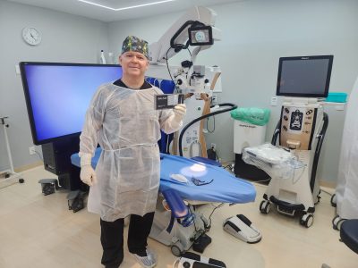 Dr Leonardo Bivar Lente Galaxy Primeiro do Brasil